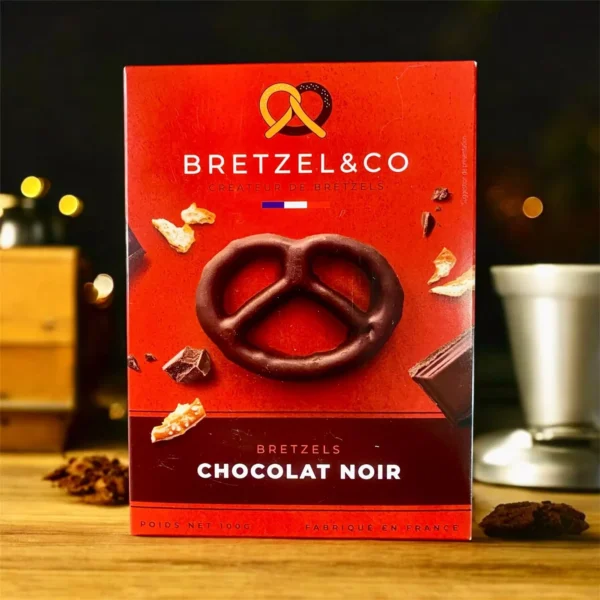 Bretzel chocolat noir