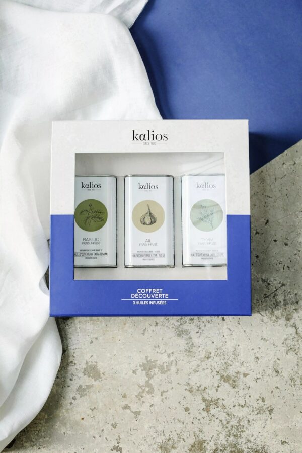 Coffret 3 huiles infusées