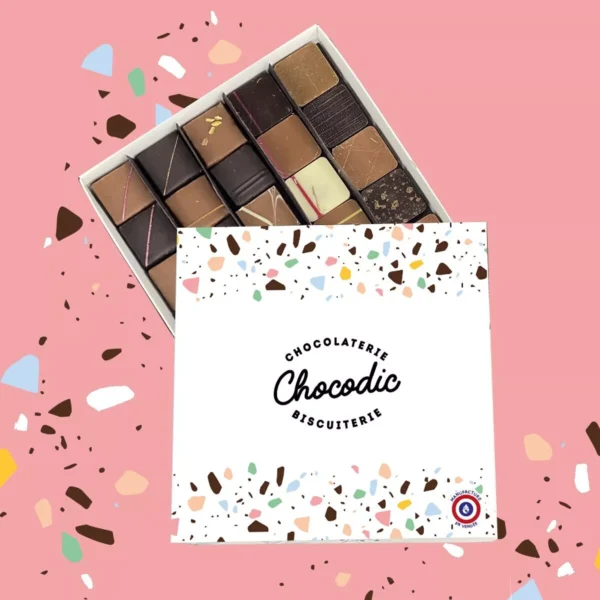 Coffret de chocolat 100% praliné