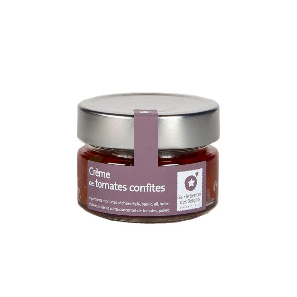 Crème de tomates confites