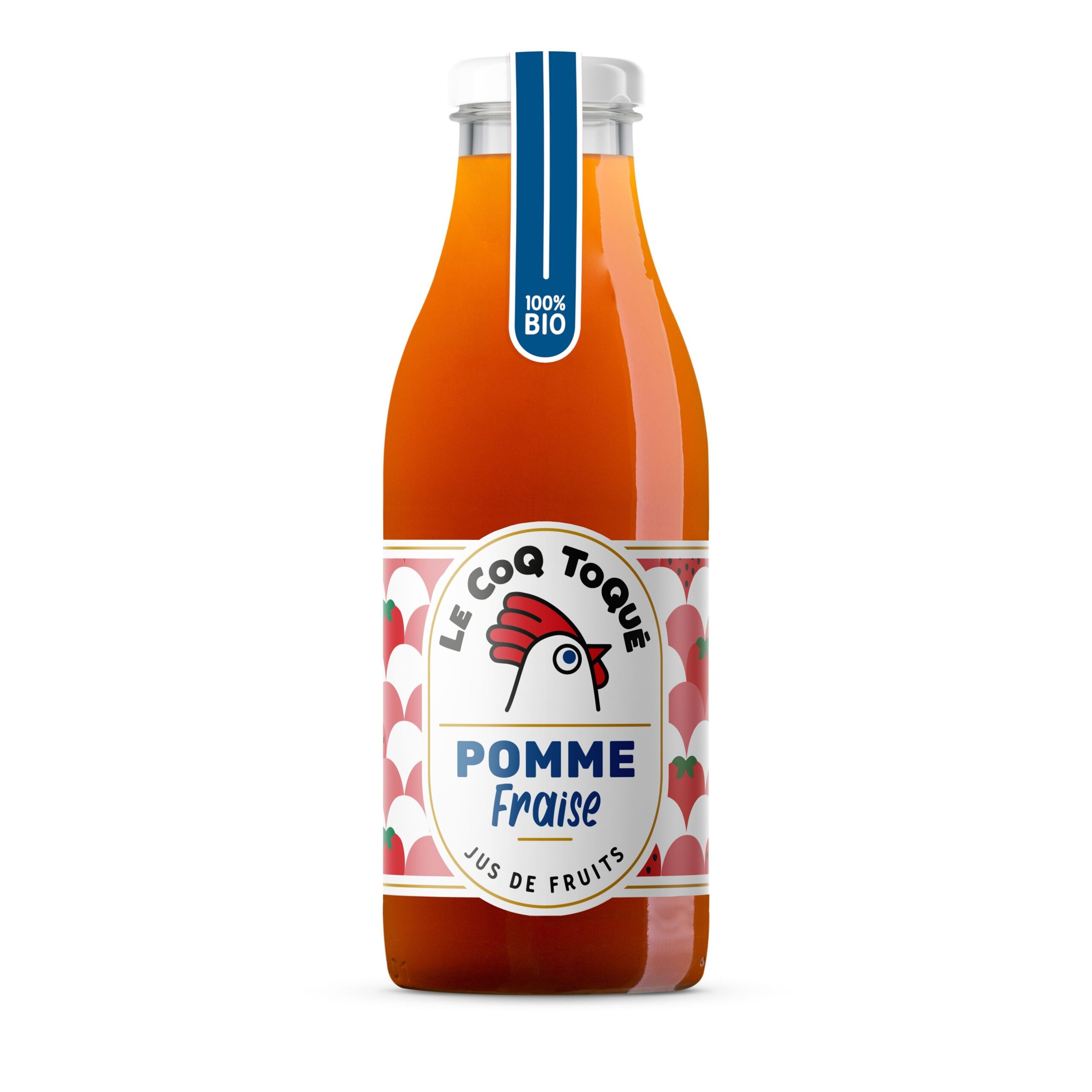 Jus de pomme - fraise bio 75cl