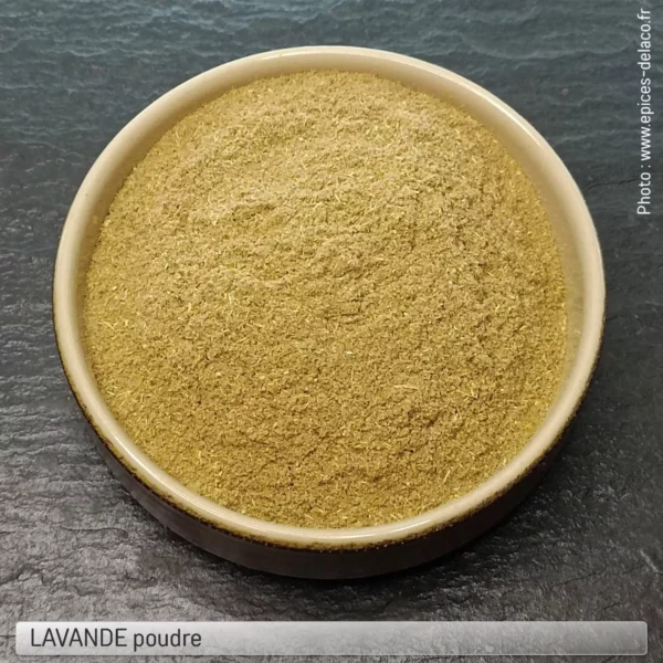 LAVANDE moulu - condiment, herbe, épice et aromate