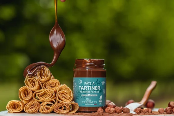 Pâte â tartiner noisettes chocolat prix épicures d'or , gourmet discovery 200gr