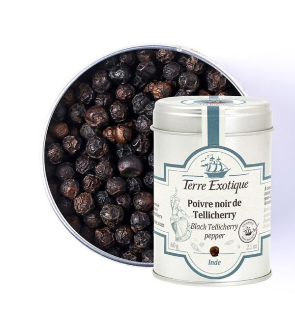 Poivre noir de Tellicherry 60g