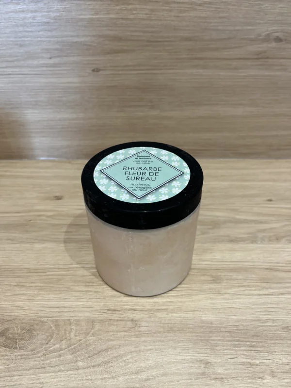 Rhubarbe à la fleur de sureau