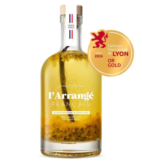 Rhum Arrangé : Fruits de la passion - Vanille Bourbon