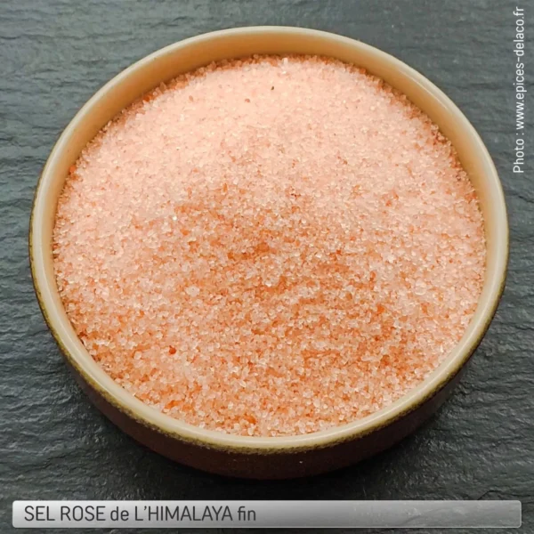 SEL ROSE de l'HIMALAYA fin - sel pour assaisonnement - 310g