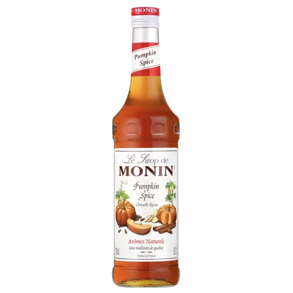 Sirop Saveur Citrouille Épicée pour aromatiser vos boissons - Arômes naturels - 70cl