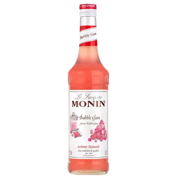 Sirop de Bubble Gum MONIN pour cocktails ou desserts - Arômes naturels - 70cl