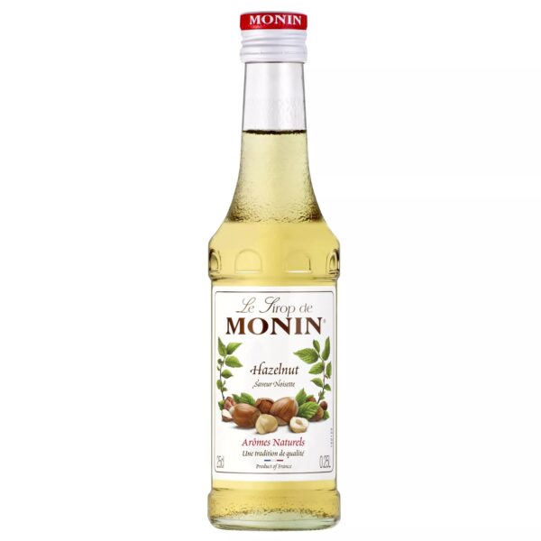 Sirop de Noisette MONIN pour boissons chaudes et desserts - Arômes naturels