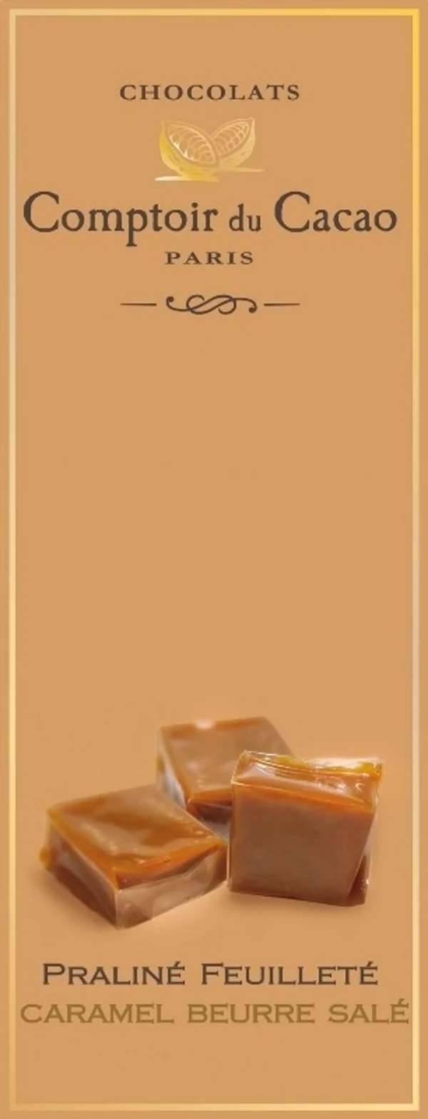 Tablette Pralinées Caramel 80g