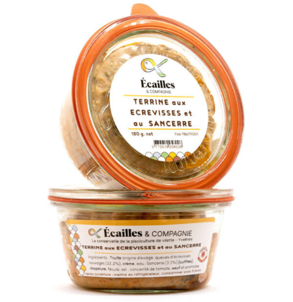 Terrine d’Écrevisses au Sancerre - 180g